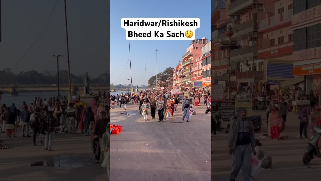 Haridwar Update😕 #subscribe #haridwar #ganga #shorts #travel #reality #vacations #youtubeshorts