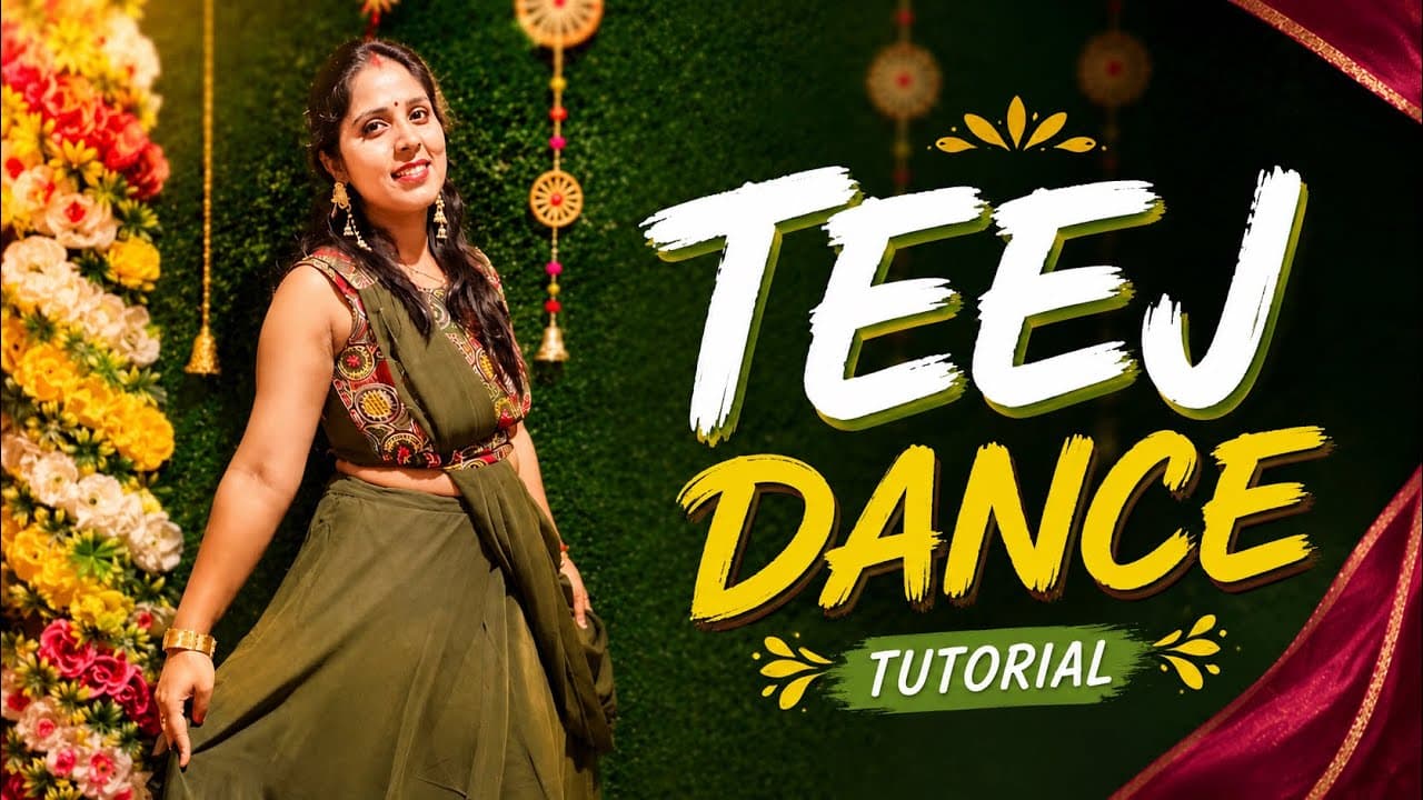 Easy Teej Dance 2026 💚 | Step-by-Step Dance Tutorial
